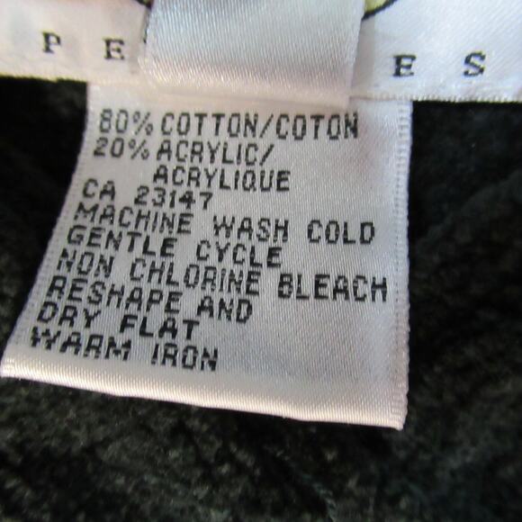 Talbots Sweater Womens Size Small Green Knit Preppy Classic Career Pullover Soft - Picture 9 of 10